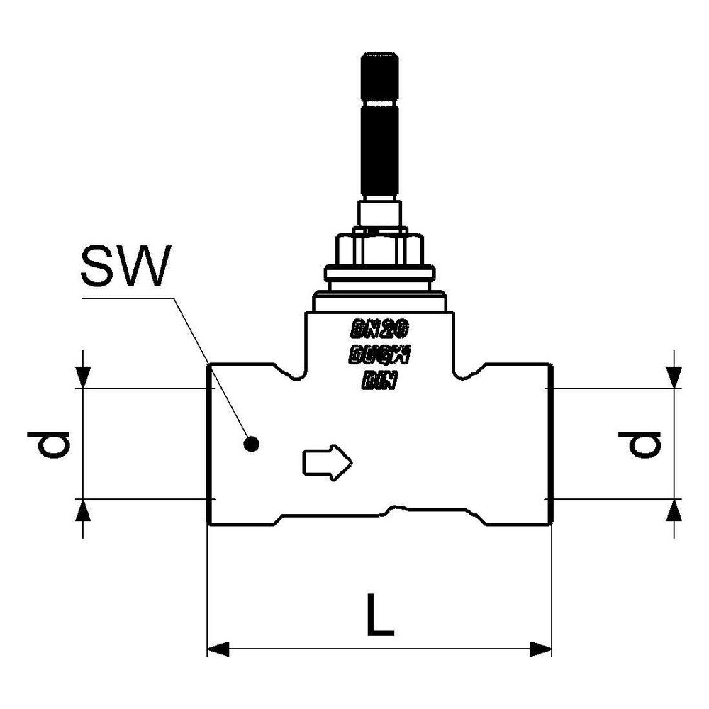Schlösser Unterputzventil variabel, mit Einbauhilfe, DN 20, 3/4"... SCHLOESSER-0017922000001 4044997195536 (Abb. 2)