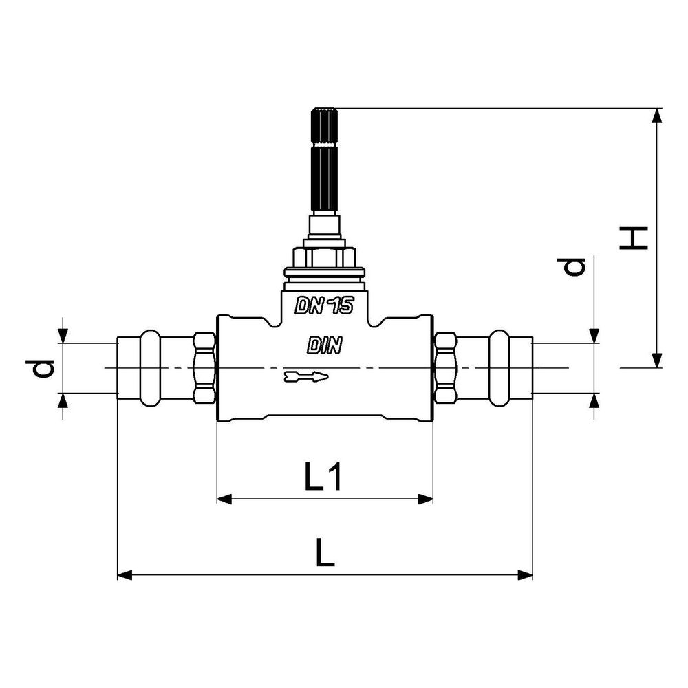 Schlösser Unterputzventil variabel, mit Einbauhilfe, Pressanschluss 15mm... SCHLOESSER-0017941500001 4044997215234 (Abb. 2)