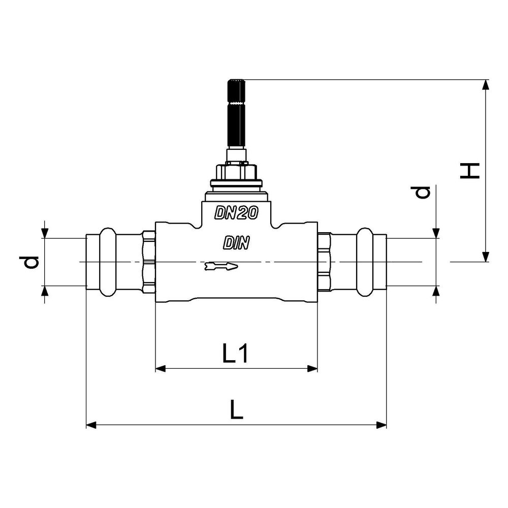 Schlösser Unterputzventil variabel, mit Einbauhilfe, Pressanschluss 22mm... SCHLOESSER-0017942200001 4044997215241 (Abb. 2)