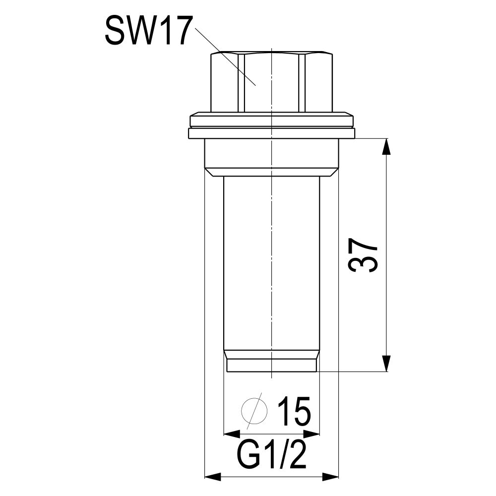 Schlösser Oberteil mit Schmutzfänger, Feinsieb, DN 15, 1/2", Messing... SCHLOESSER-0018091500001 4044997173718 (Abb. 3)
