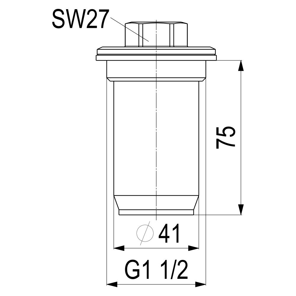 Schlösser Oberteil mit Schmutzfänger, Feinsieb, DN 40, 1 1/2", Messing... SCHLOESSER-0018094000001 4044997173794 (Abb. 3)