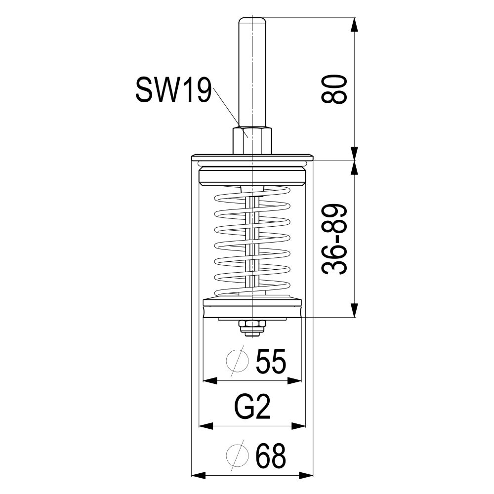 Schlösser Oberteil mit Rückflussverhinderer, DN 50, 2", Messing, DIN-DVGW... SCHLOESSER-0018205000001 4044997174104 (Abb. 2)