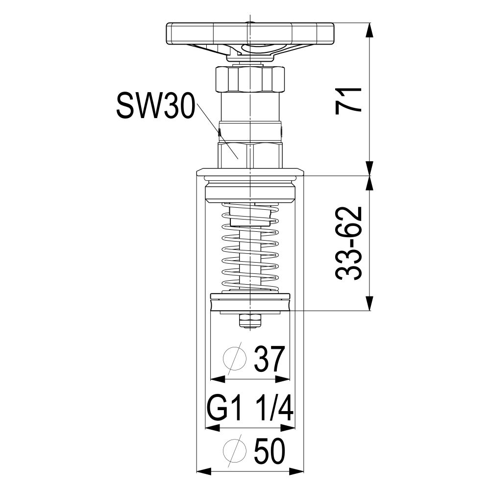 Schlösser Fettkammer-Oberteil für KFR-Ventil DIN 3502 mit nichtsteigender Spi... SCHLOESSER-0018213200001 4044997125878 (Abb. 2)
