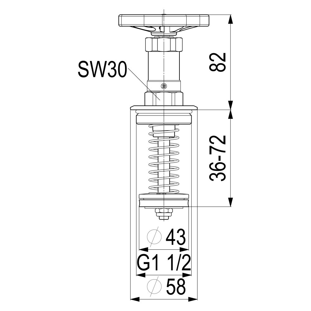 Schlösser Fettkammer-Oberteil für KFR-Ventil DIN 3502 mit nichtsteigender Spi... SCHLOESSER-0018214000001 4044997125984 (Abb. 2)