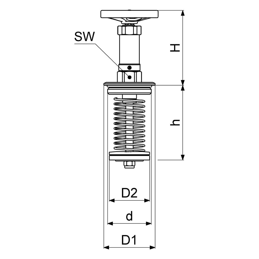 Schlösser Fettkammer-Oberteil für KFR-Ventil DIN 3502 mit nichtsteigender Spi... SCHLOESSER-0018218000001 4044997126226 (Abb. 3)