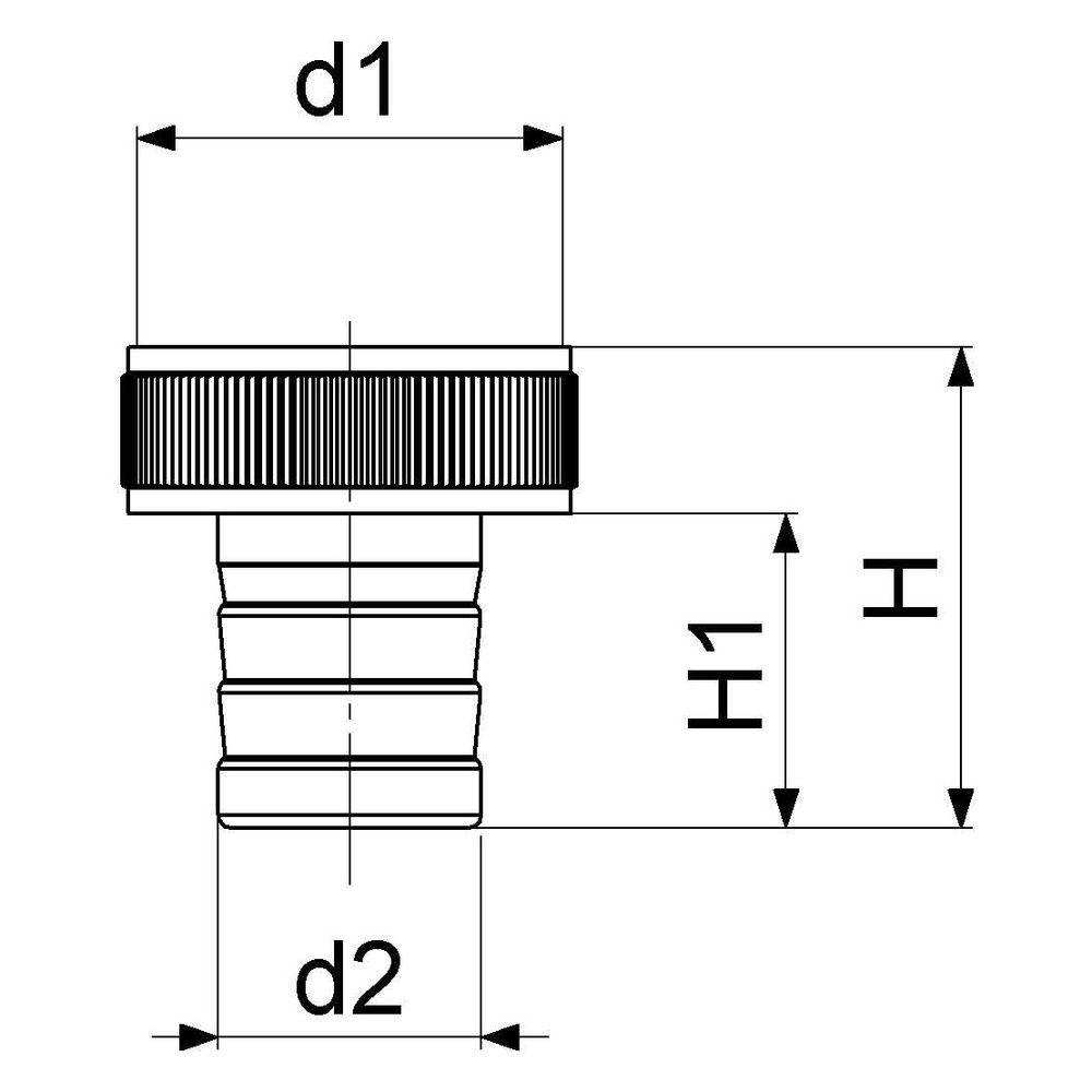 Schlösser Schlauchverschraubung, zweiteilig, DN 20, 3/4", Messing verchromt... SCHLOESSER-0018412050001 4044997127476 (Abb. 2)