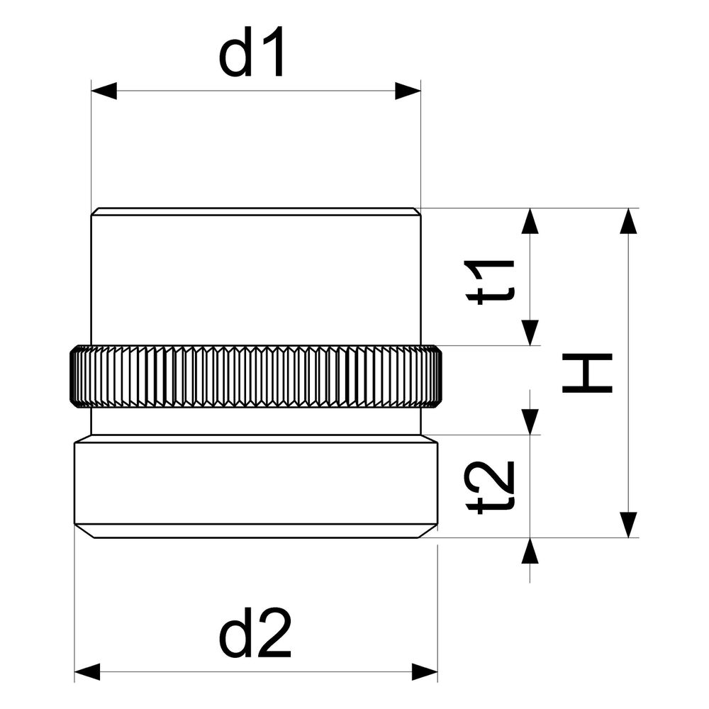 Schlösser Übergangsstück M24x1 AG x 3/4" AG, verchromt... SCHLOESSER-0018532050001 4044997128138 (Abb. 2)