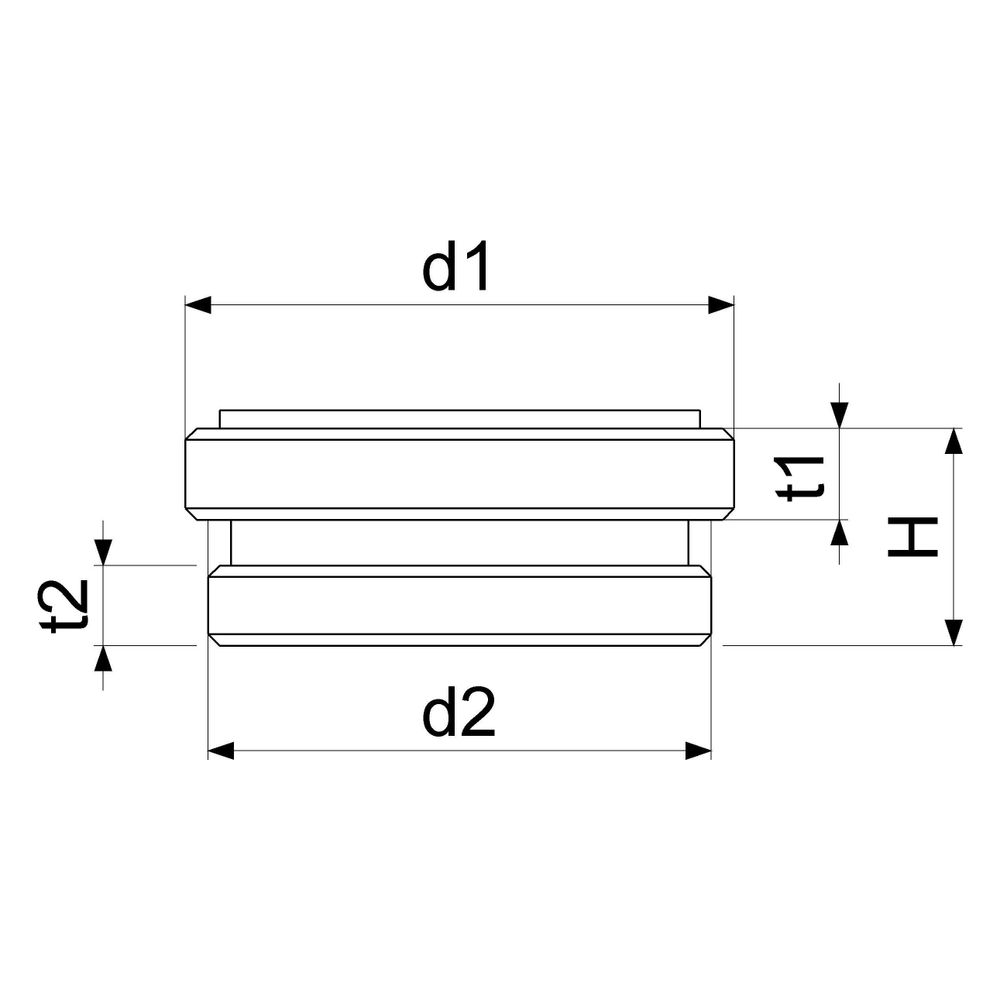Schlösser Übergangsstück M24x1 AG x M22x1 AG, verchromt... SCHLOESSER-0018532250001 4044997128145 (Abb. 2)