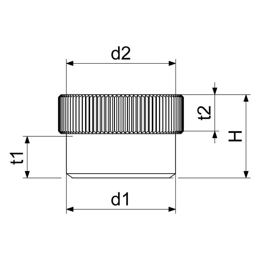 Schlösser Übergangsstück M22x1 IG x 1/2" AG, verchromt... SCHLOESSER-0018541550001 4044997128152 (Abb. 2)