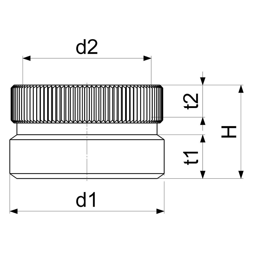 Schlösser Übergangsstück M22x1 IG x 3/4" AG, verchromt... SCHLOESSER-0018542050001 4044997128169 (Abb. 2)