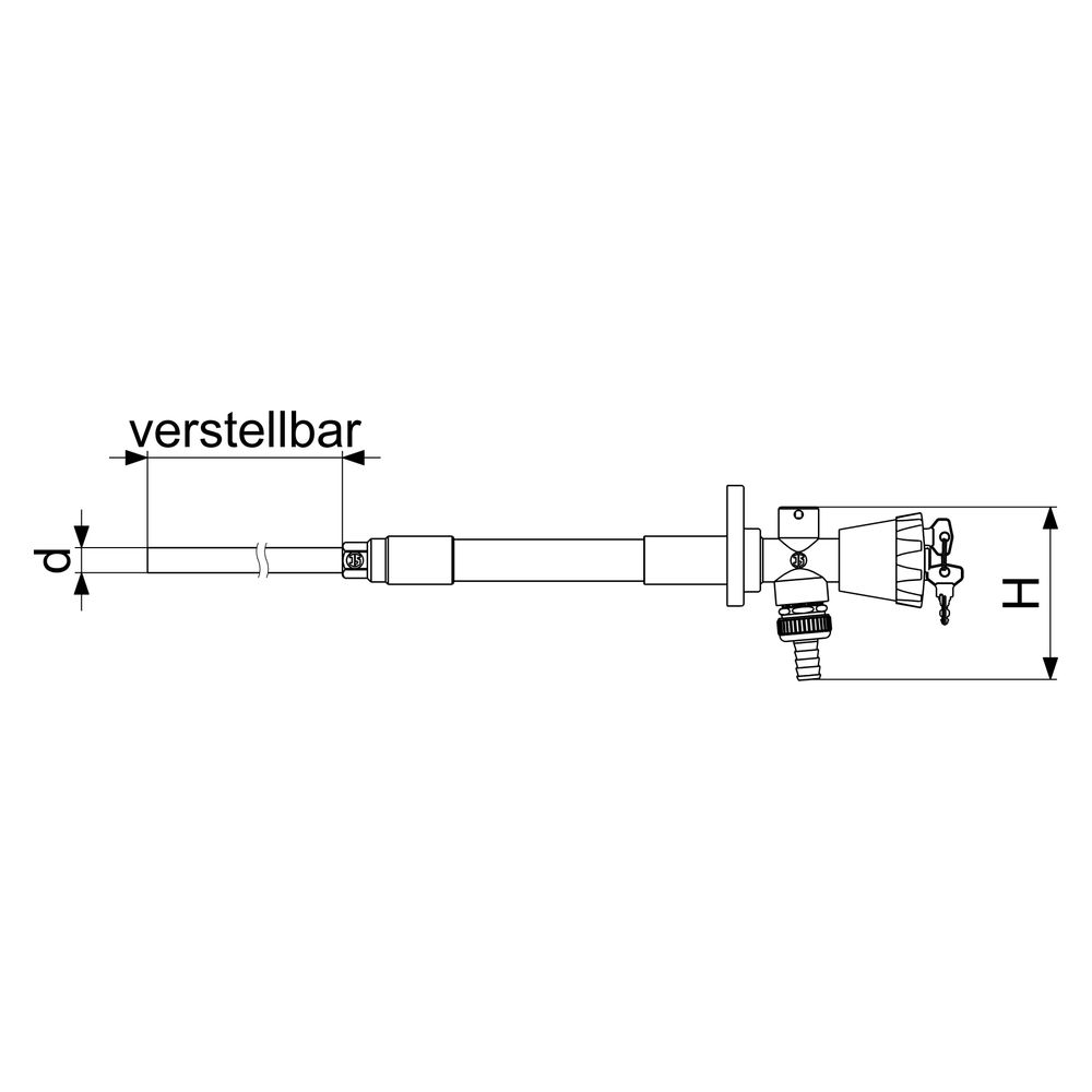 Schlösser Frost-tec Easy Außenarmatur mit Rohrbelüfter und Rückflussverhinder... SCHLOESSER-0028031550001 4044997202968 (Abb. 2)