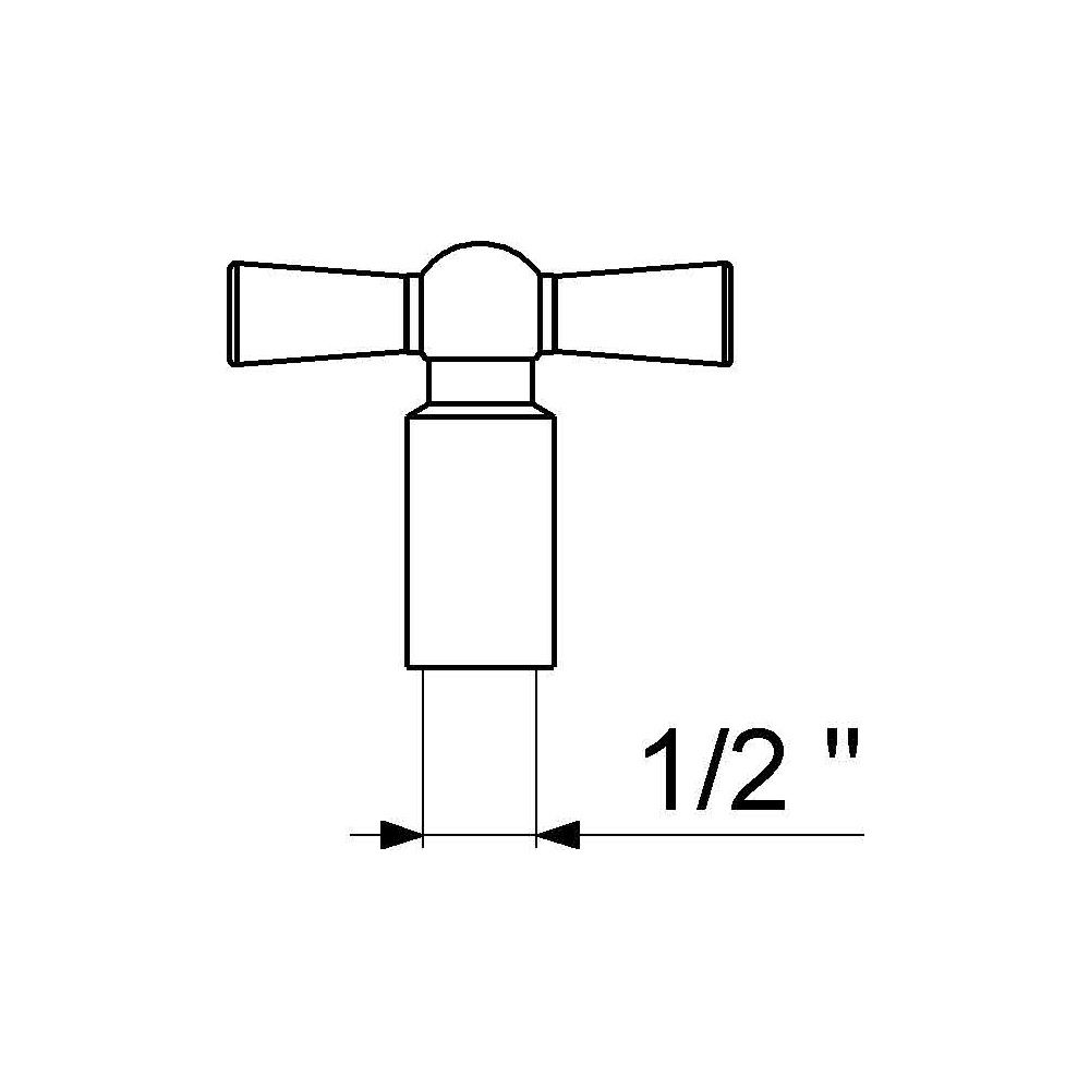 Schlösser Steckschlüssel mit Innenverzahnung, DN 15, 1/2", vernickelt... SCHLOESSER-0028821530001 4044997201985 (Abb. 2)