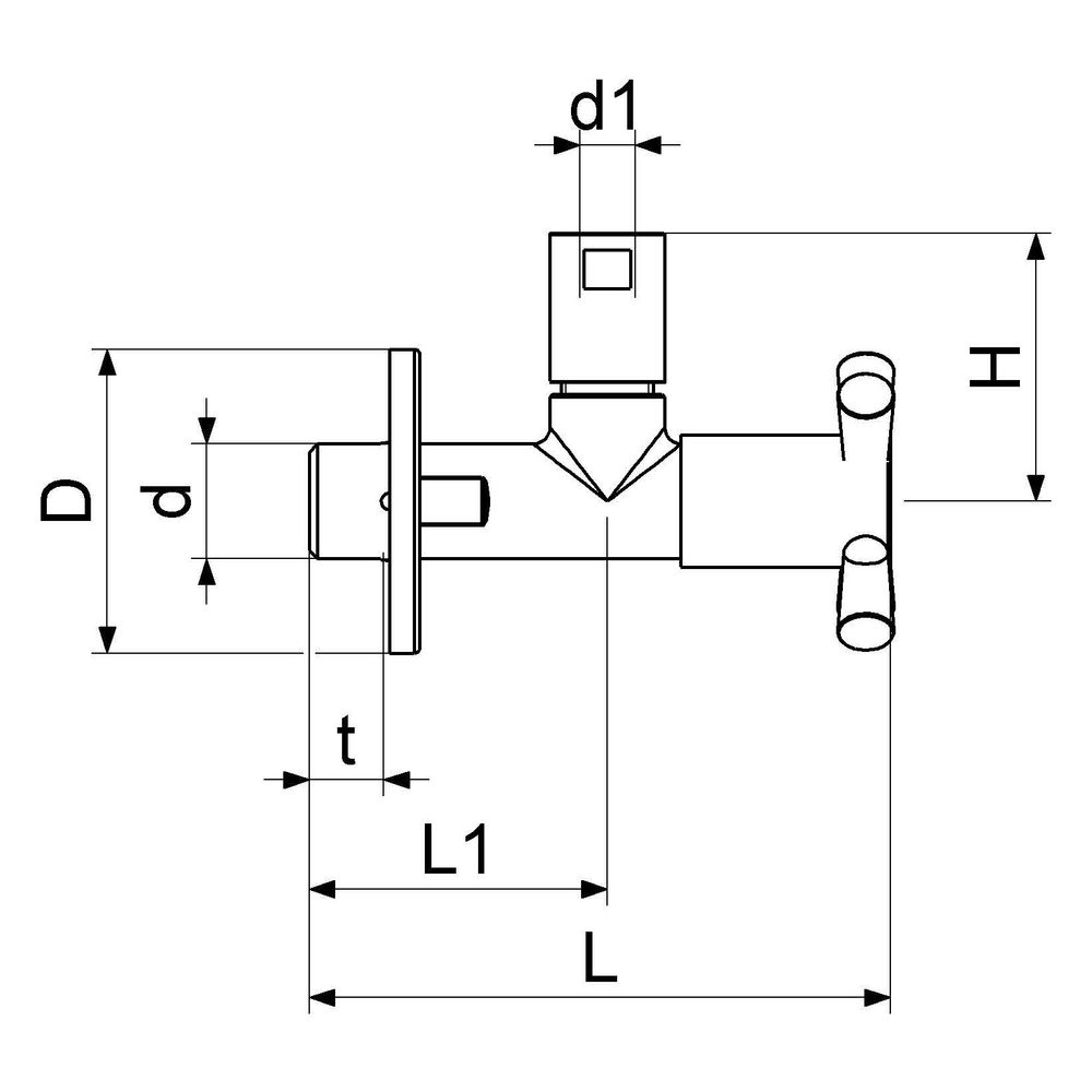 Schlösser Design-Tec Eckventil nicht selbstdichtend, Starlight, 1/2", Chrom h... SCHLOESSER-0072451550001 4044997170434 (Abb. 2)