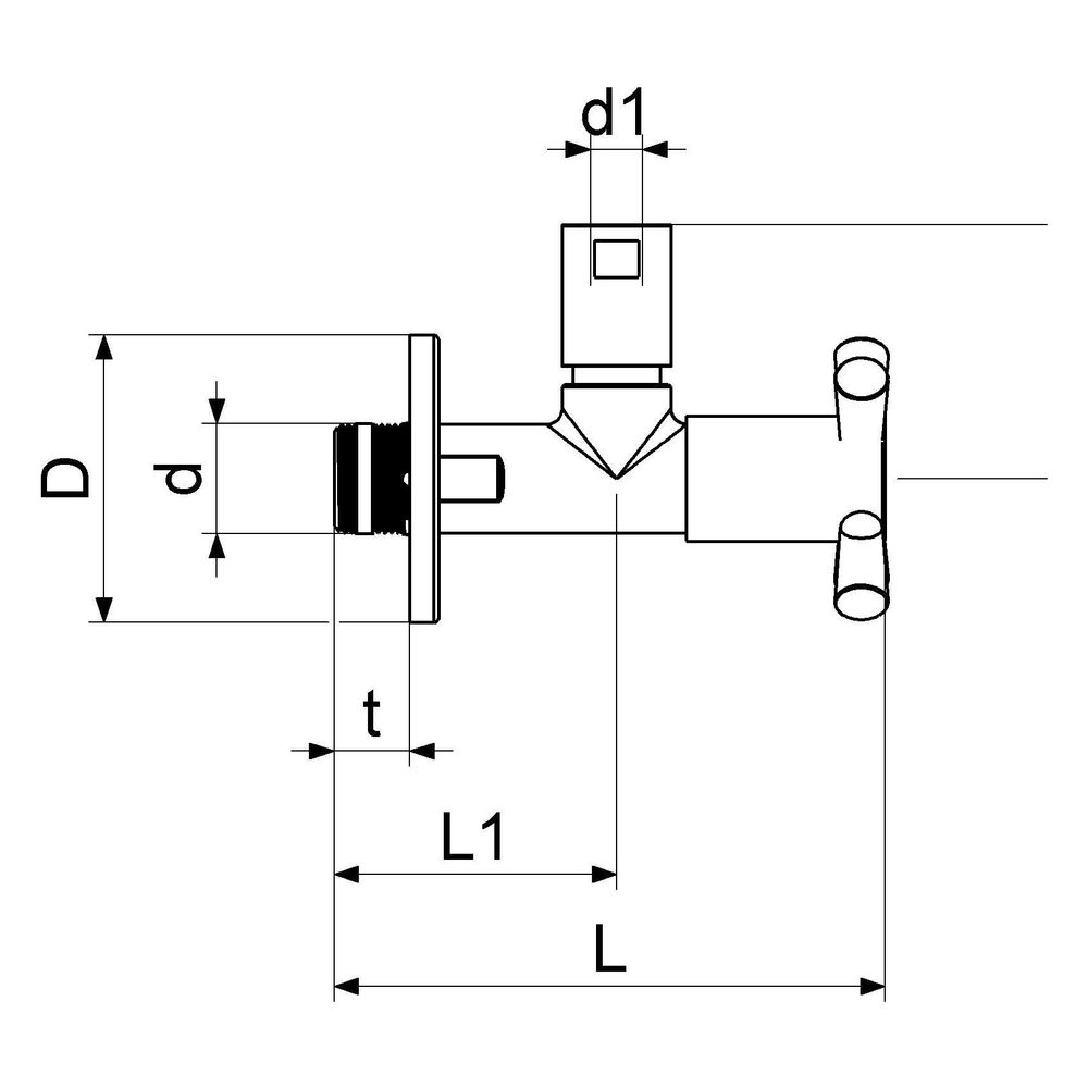 Schlösser Design-Tec Eckventil selbstdichtend, Starlight, 1/2", Chrom hochgla... SCHLOESSER-0072461550001 4044997181522 (Abb. 2)