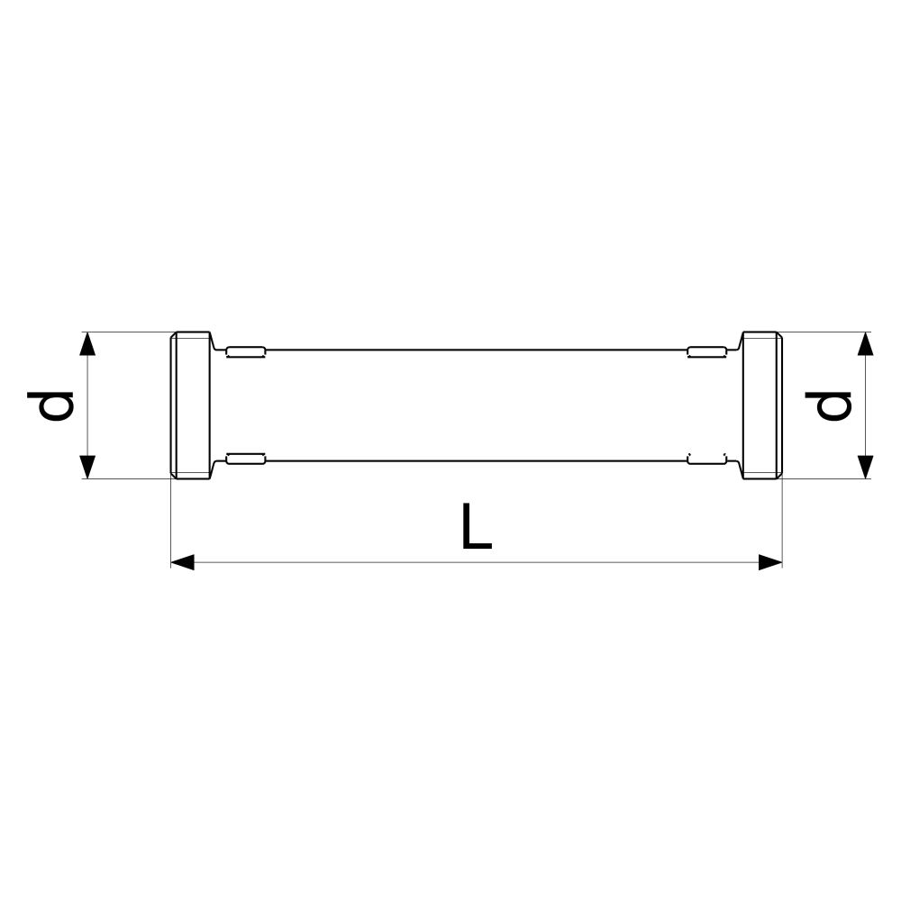 Schlösser Passstück für Wärmemengenzähler, DN 25, 1 1/4" AG, Baulänge 260mm, ... SCHLOESSER-0080042000001 4044997201657 (Abb. 2)