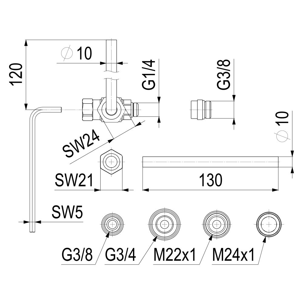 Schlösser Probenahmeventil-Set... SCHLOESSER-0081340000001 4044997201480 (Abb. 2)