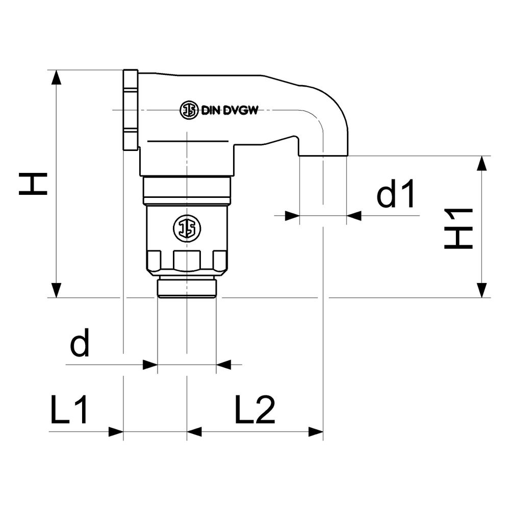 Schlösser Rohrbelüfter, Ersatz für 8201 und 8203, DN 15, 3/4" AG... SCHLOESSER-0082021551001 4044997200971 (Abb. 2)