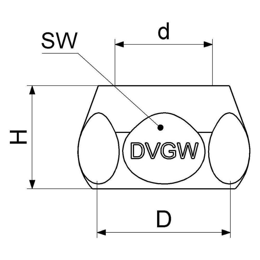 Schlösser Quetschverschraubung ohne Längenausgleich, DN 12, 3/8" x 12mm, verc... SCHLOESSER-0083971012001 4044997249376 (Abb. 2)