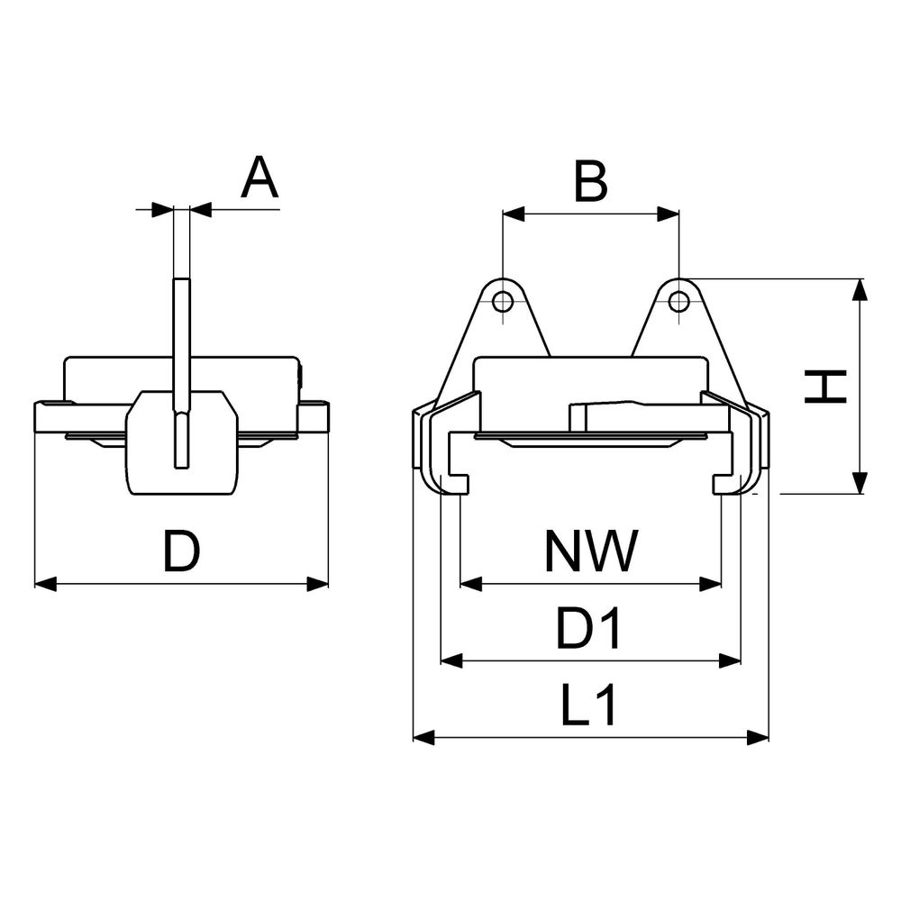 Schlösser Schnellkupplung, Blindkupplung Messing, passend für alle Größen... SCHLOESSER-GA33901000001 4044997162569 (Abb. 2)