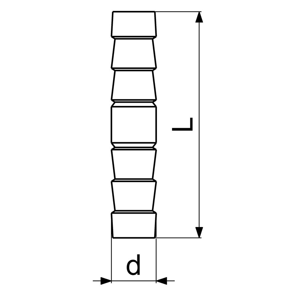 Schlösser Messing-Schlauchverbinder leichte Ausführung, DN 10, 3/8", Messing-... SCHLOESSER-GA34090000001 4044997163351 (Abb. 2)