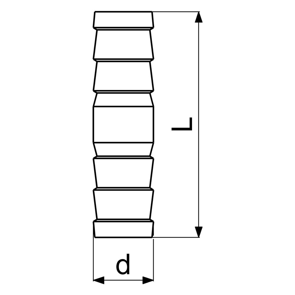 Schlösser Messing-Schlauchverbinder leichte Ausführung, DN 15, 1/2", Messing-... SCHLOESSER-GA34091000001 4044997188309 (Abb. 2)