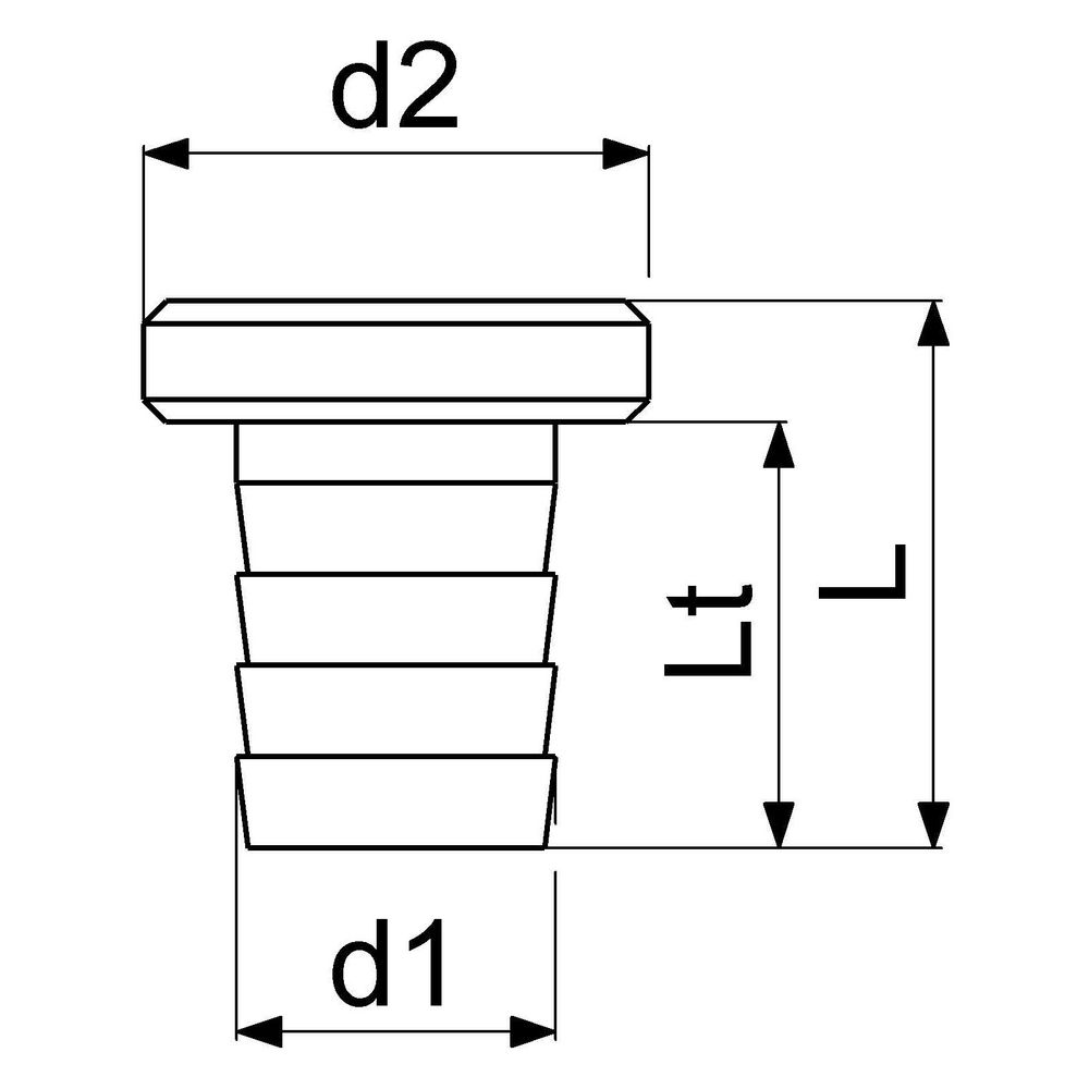 Schlösser Vaterteil, 3/4" x 1", Messing... SCHLOESSER-GA34142000001 4044997162972 (Abb. 2)