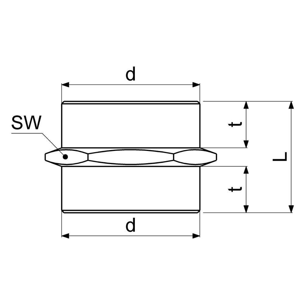 Schlösser Nippel beidseitig 2" AG x AG, Messing... SCHLOESSER-GA34416000001 4044997163740 (Abb. 2)
