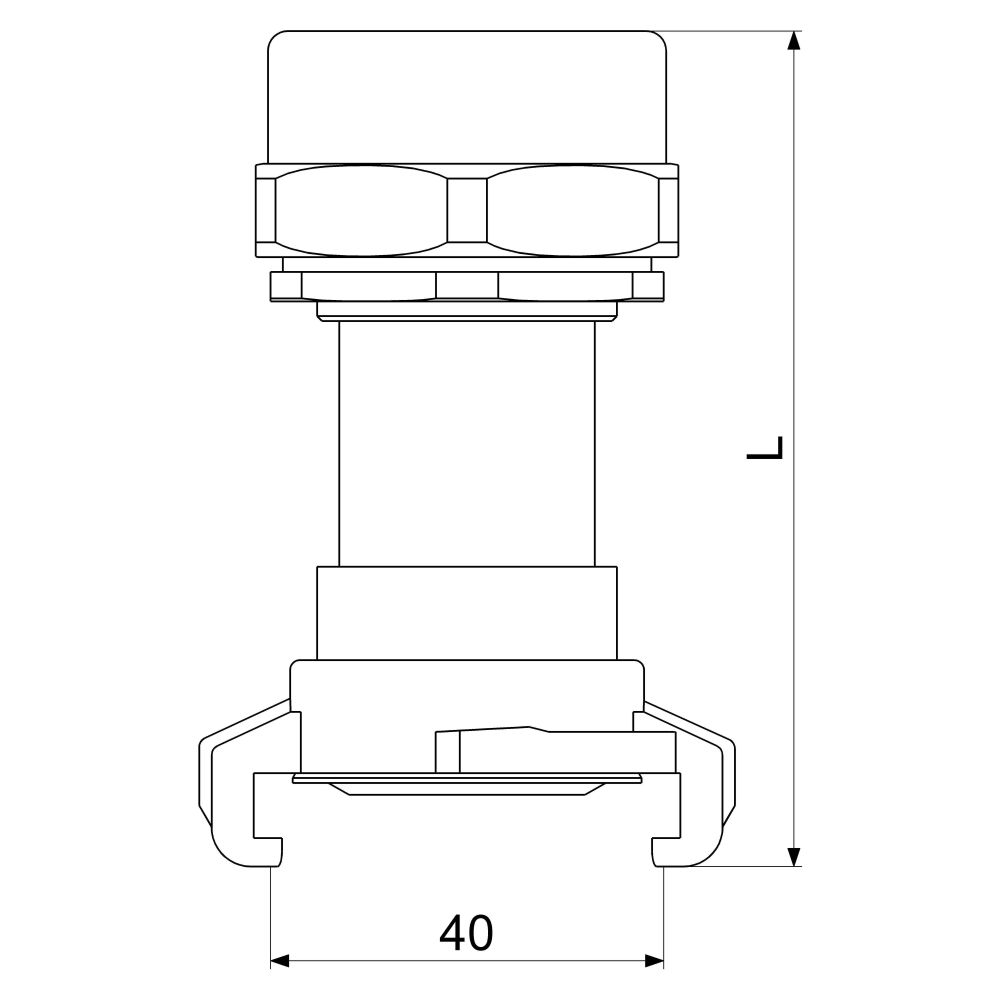 Schlösser Gartenspritze Siro mit Schnellkupplung, DN 20, 3/4", Messing... SCHLOESSER-GA34942000001 4044997163979 (Abb. 2)