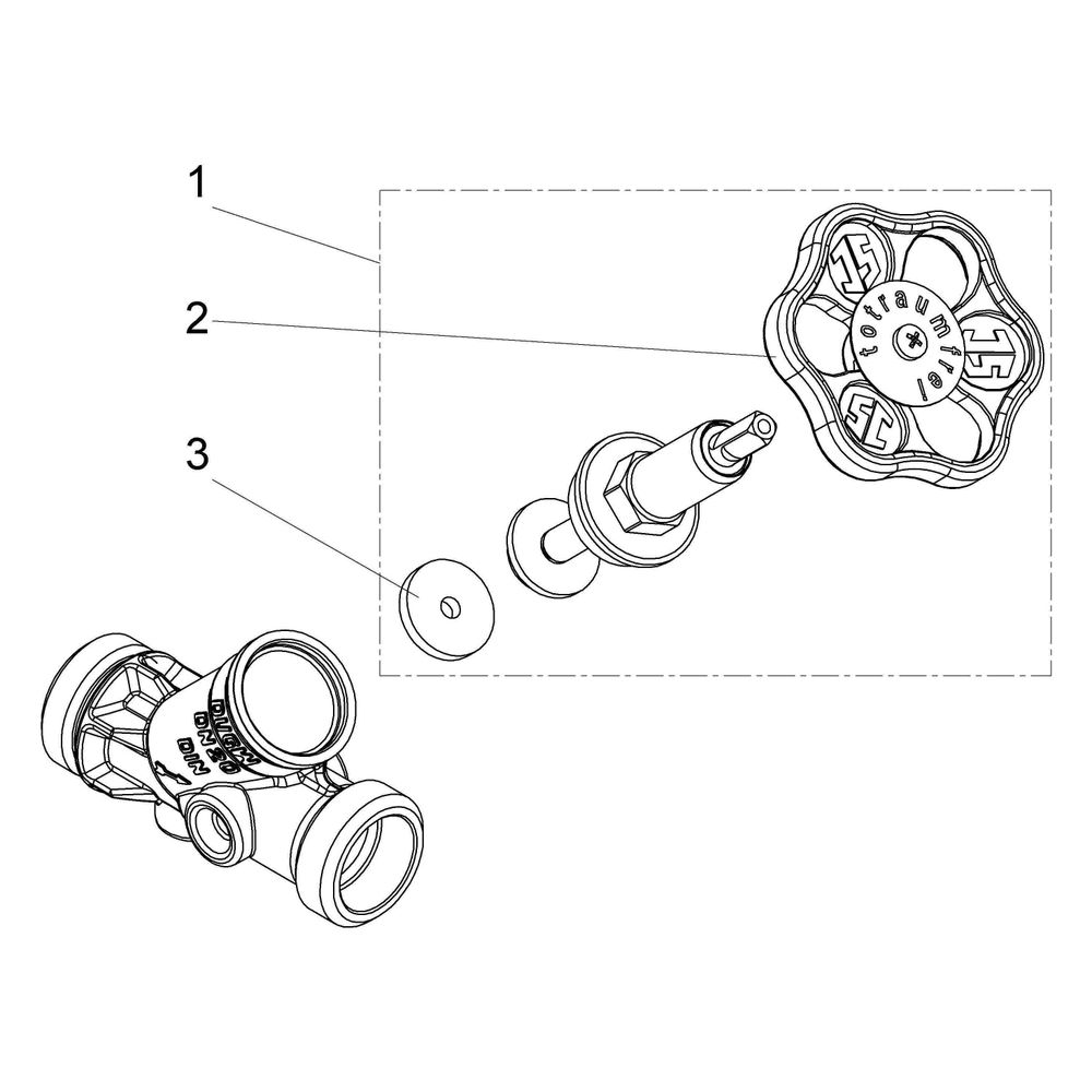 Schlösser Freistromventil Blue-tec mit Außengewinde MULTI, ohne Entleerung un... SCHLOESSER-0015442000001 4044997115725 (Abb. 3)