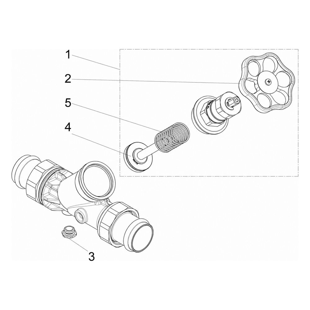 Schlösser KFR-Ventil mit Pressanschluss AG MULTI, ohne Entleerung und mit nic... SCHLOESSER-0016825400001 4044997172780 (Abb. 4)