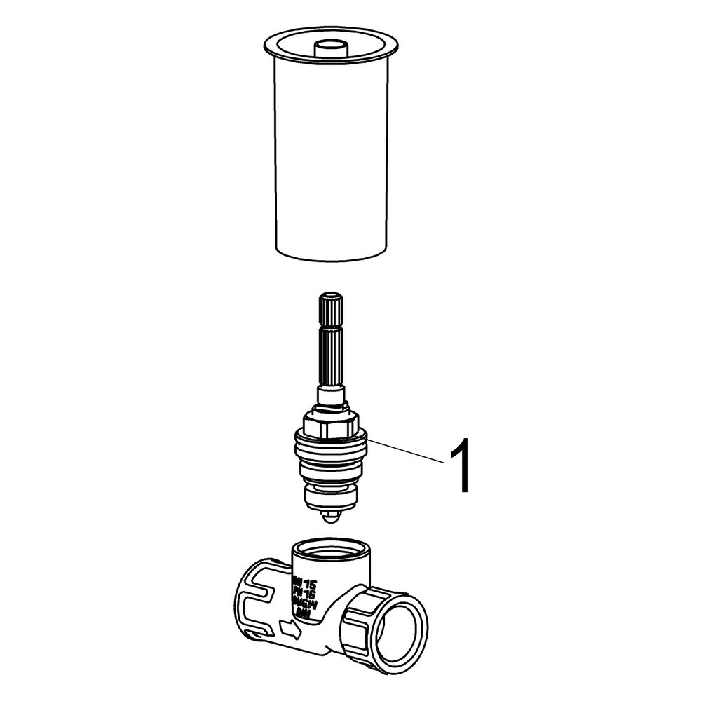 Schlösser Unterputzventil variabel, mit Einbauhilfe, DN 15, 1/2"... SCHLOESSER-0017921500001 4044997223536 (Abb. 3)