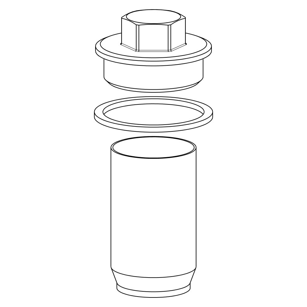 Schlösser Oberteil mit Schmutzfänger, Feinsieb, DN 32, 1 1/4", Messing... SCHLOESSER-0018093200001 4044997173770 (Abb. 4)