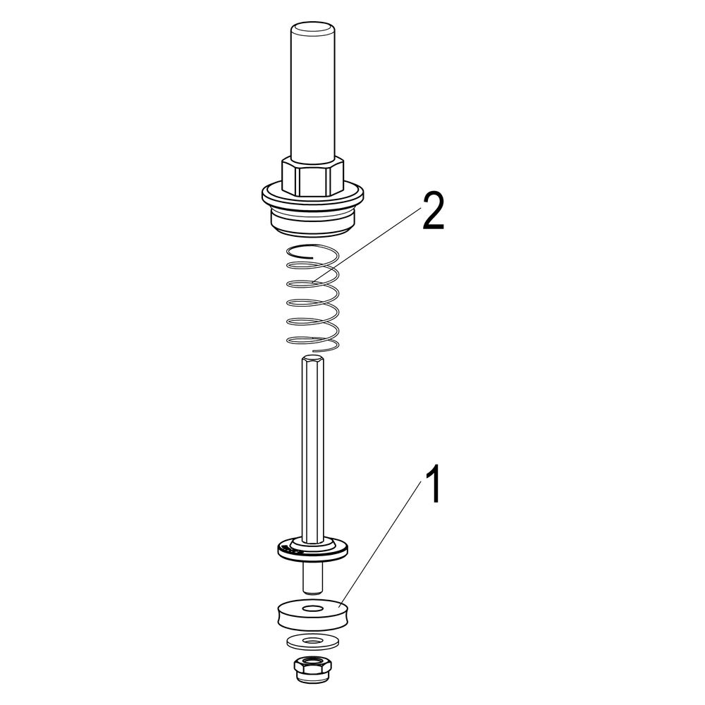 Schlösser Oberteil mit Rückflussverhinderer, DN 15, 1/2", Messing, DIN-DVGW... SCHLOESSER-0018201500001 4044997174005 (Abb. 3)
