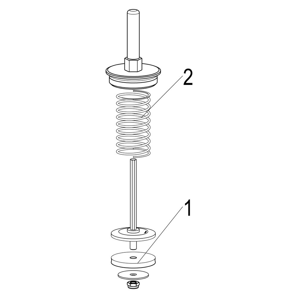 Schlösser Oberteil mit Rückflussverhinderer, DN 50, 2", Messing, DIN-DVGW... SCHLOESSER-0018205000001 4044997174104 (Abb. 3)