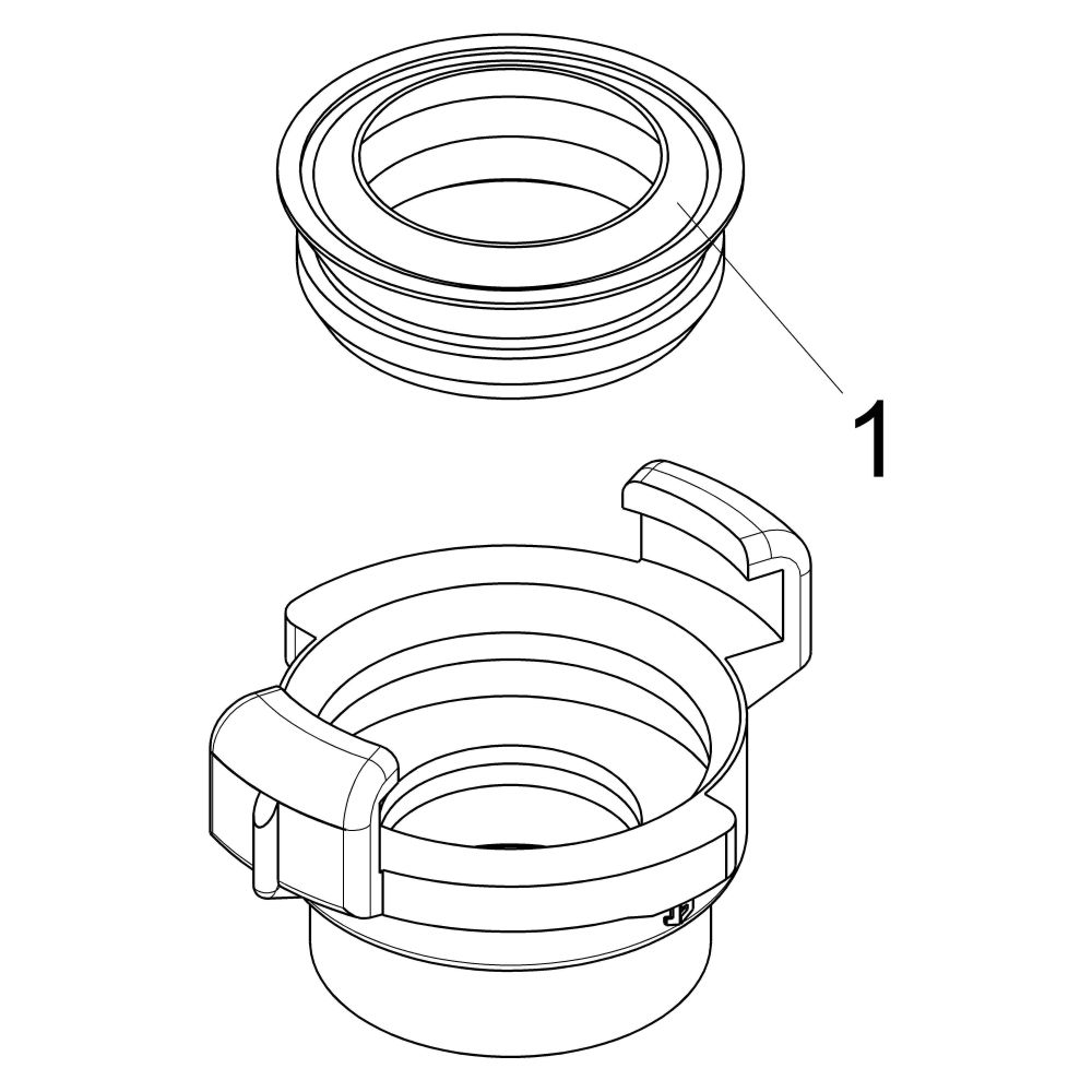 Schlösser Schnellkupplung mit Innengewinde, DN 15, 1/2", KTW und W270, Messin... SCHLOESSER-GA33101000001 4044997162255 (Abb. 3)