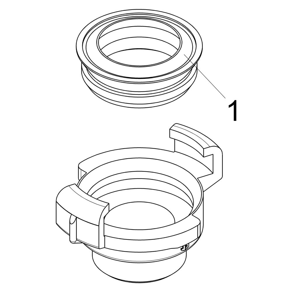 Schlösser Schnellkupplung mit Außengewinde, DN 20, 3/4", KTW und W270, Messin... SCHLOESSER-GA33202000001 4044997162354 (Abb. 3)