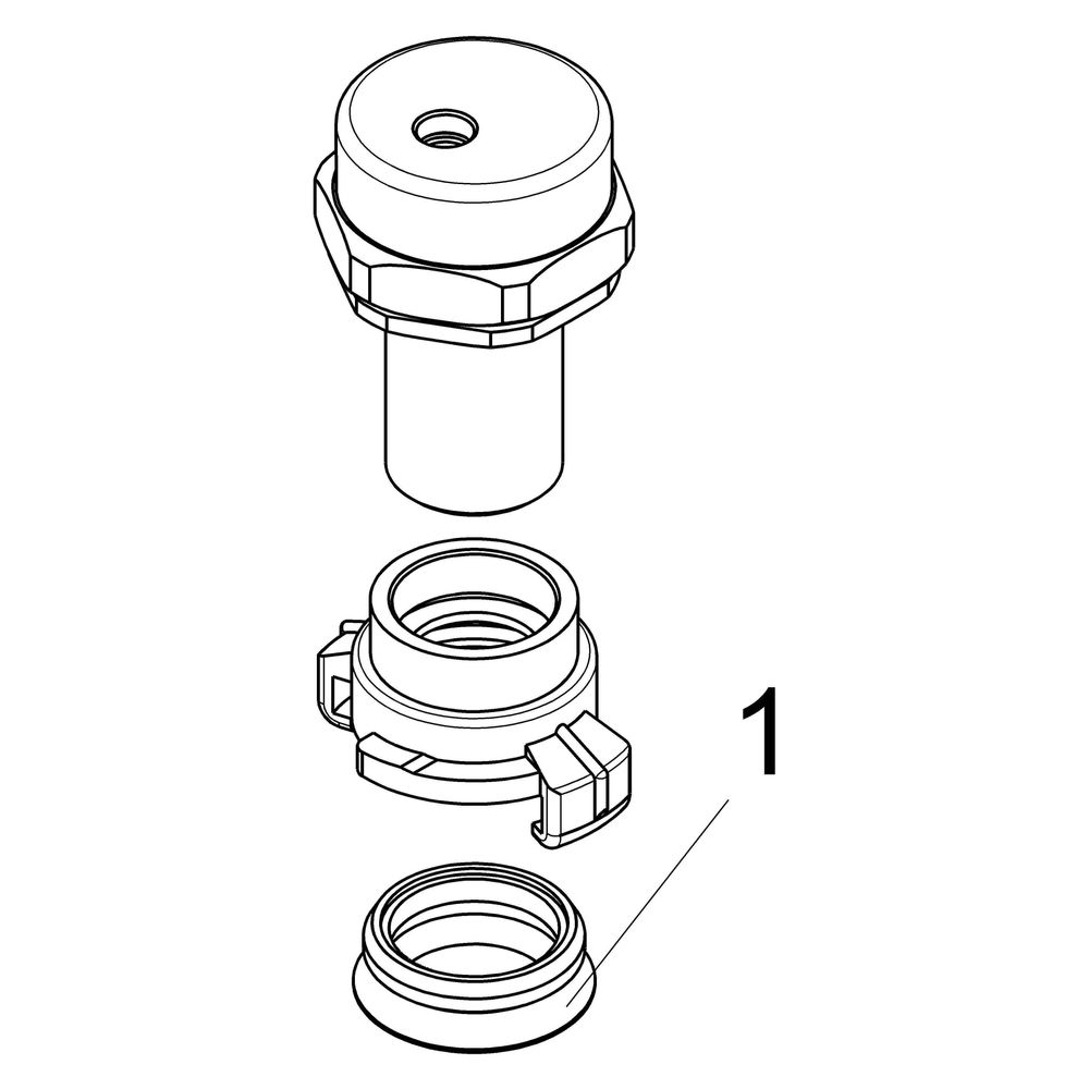 Schlösser Gartenspritze Siro mit Schnellkupplung, DN 25, 1", Messing... SCHLOESSER-GA34943000001 4044997163986 (Abb. 3)
