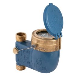 Schlösser Wasserzähler Bauart MNRF mit Fallrohr, bis 30 Grad C, Dauerdurchflu... SCHLOESSER-00213N2560031 4044997224861 (Abb. 1)