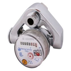 Schlösser Badewannenzähler, Bauart BWW, bis 90 Grad C, Dauerdurchfluss Q3 2,5... SCHLOESSER-00127T0830001 4044997225790 (Abb. 1)
