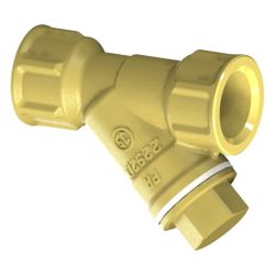 Schlösser Schmutzfänger mit Muffenanschluss, ohne Entleerung, DN 15, 1/2" IG,... SCHLOESSER-0010251500001 4044997159187 (Abb. 1)