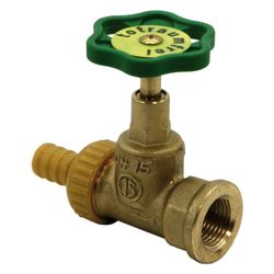 Schlösser Kesselentleerventil, DN 15, Eingang mit 1/2" IG, Ausgang 3/4" mit S... SCHLOESSER-0011201500001 4044997110843 (Abb. 1)