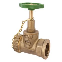 Schlösser Kesselentleerventil, DN 20, Eingang mit 3/4" IG, Ausgang 1" mit Kap... SCHLOESSER-0011302000001 4044997110959 (Abb. 1)