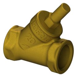 Schlösser Rückschlagventil mit Schrägsitz und Muffenanschluss, DN 20, 3/4" IG... SCHLOESSER-0012102000001 4044997170496 (Abb. 1)