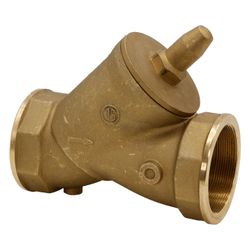 Schlösser Rückschlagventil mit Schrägsitz und Muffenanschluss, DN 80, 3" IG... SCHLOESSER-0012108000001 4044997111352 (Abb. 1)
