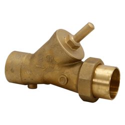 Schlösser Rückschlagventil mit Schrägsitz und Lötverschraubung, DN 15, Löt-D ... SCHLOESSER-0012205400001 4044997111437 (Abb. 1)