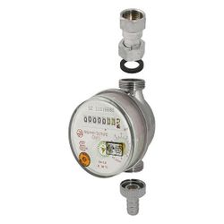 Schlösser Zapfhahnzähler Bauart ZAW ohne Haube, bis 90 Grad C, Q3 2,5m3/h, Ei... SCHLOESSER-00125T2505001 4044997223772 (Abb. 1)