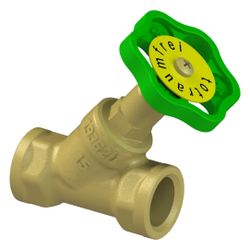 Schlösser Schrägsitzventil ohne Entleerung, mit steigender Spindel, DN 15, 1/... SCHLOESSER-0014051500001 4044997111512 (Abb. 1)