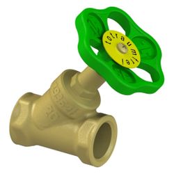 Schlösser Schrägsitzventil ohne Entleerung, mit steigender Spindel, DN 65, 2 ... SCHLOESSER-0014056500001 4044997111772 (Abb. 1)