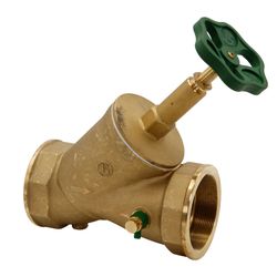 Schlösser Schrägsitzventil mit Entleerung und steigender Spindel, DN 80, 3" I... SCHLOESSER-0014108000001 4044997112175 (Abb. 1)