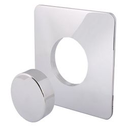 Schlösser Blindabdeckung mit Rosette, Haube, zwei Distanzringe, verchromt... SCHLOESSER-0015002300001 4044997167168 (Abb. 1)